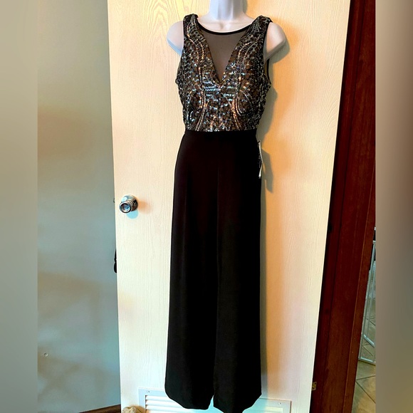 Party-ready NightWay Sequin bodice jumper NWT - Picture 2 of 8